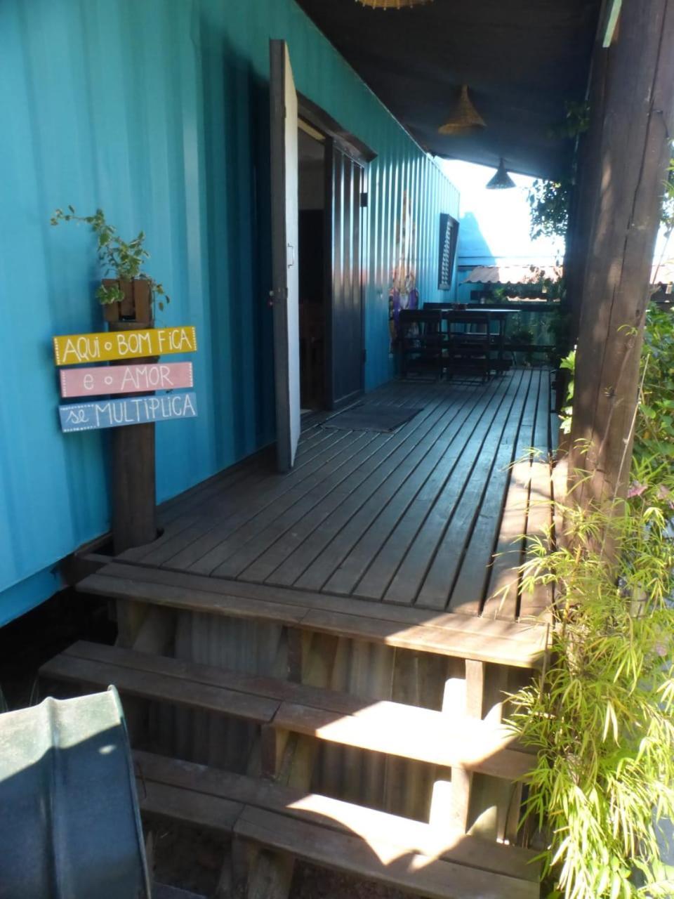 Hindu Box Containers E Cabanas Прайя-ду-Роза Экстерьер фото